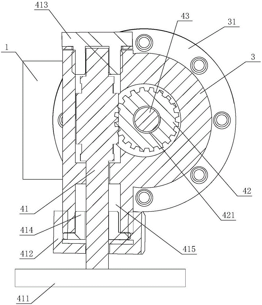 Pressure regulating type pressure control valve