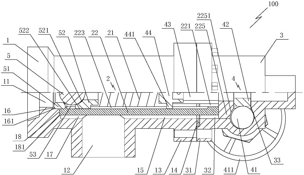 Pressure regulating type pressure control valve