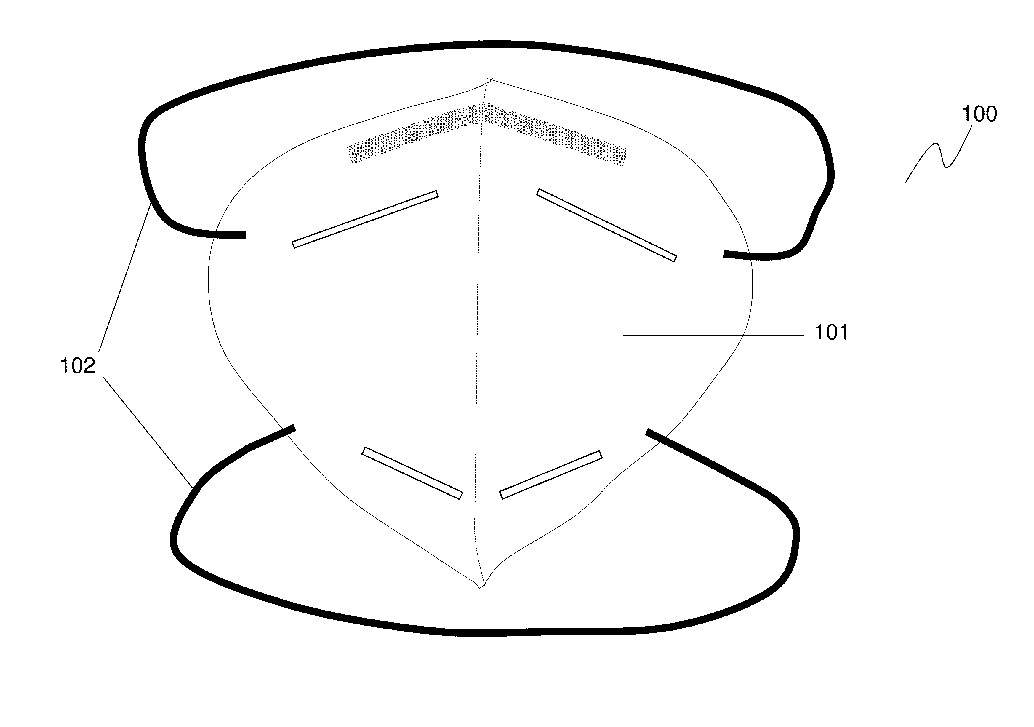 Protective masks with coating comprising different electrospun fibers interweaved with each other, formulations forming the same, and method of producing thereof