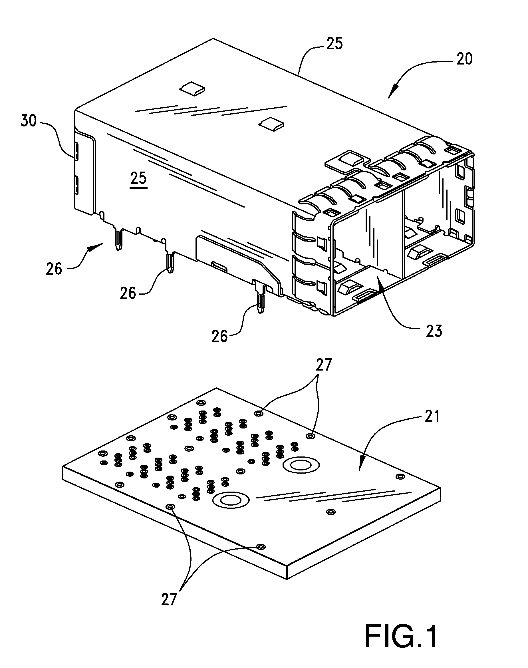 Compliant pin with improved insertion capabilities