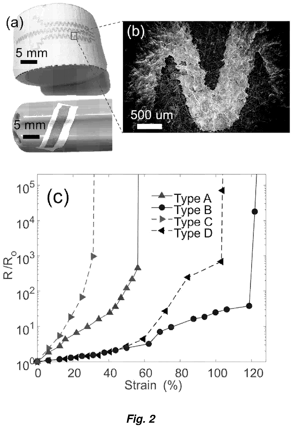 Elastic printed conductors