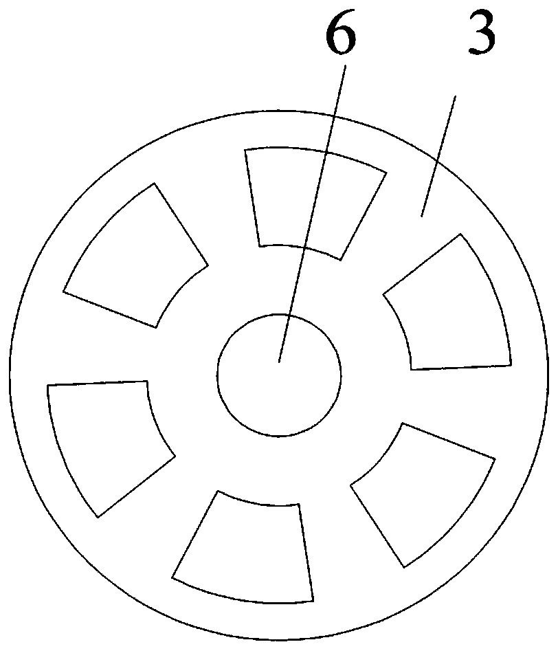 A disc type built-in aviation starter generator