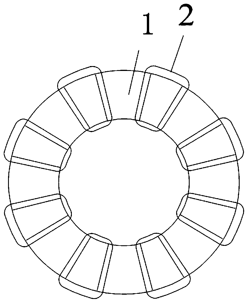 A disc type built-in aviation starter generator