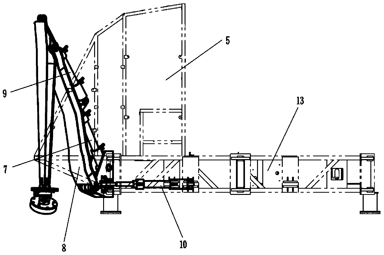 Large-scale heavy load hexapod robot