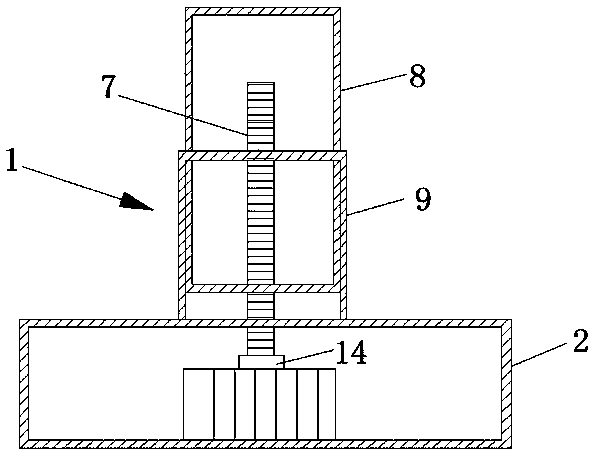 Clamping device for mechanical fitting production