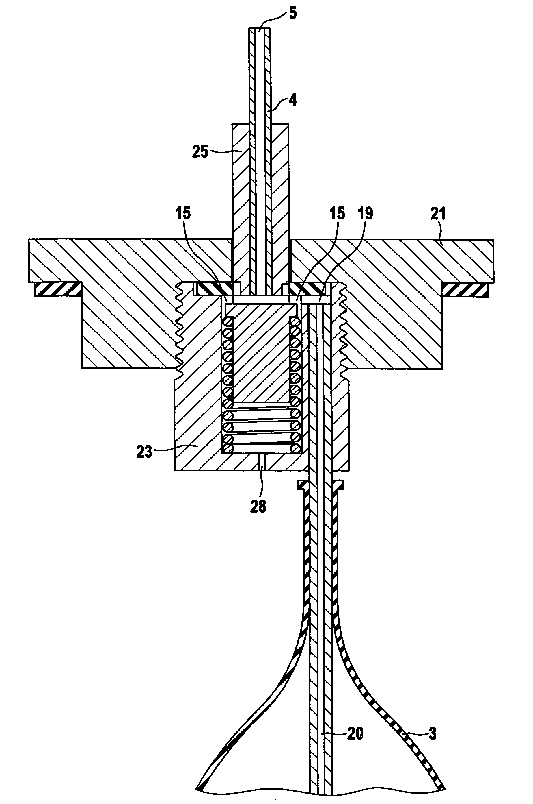 Apparatus for dispensing an atomized liquid product