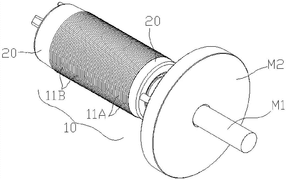 Self-riveting motor rotor iron core