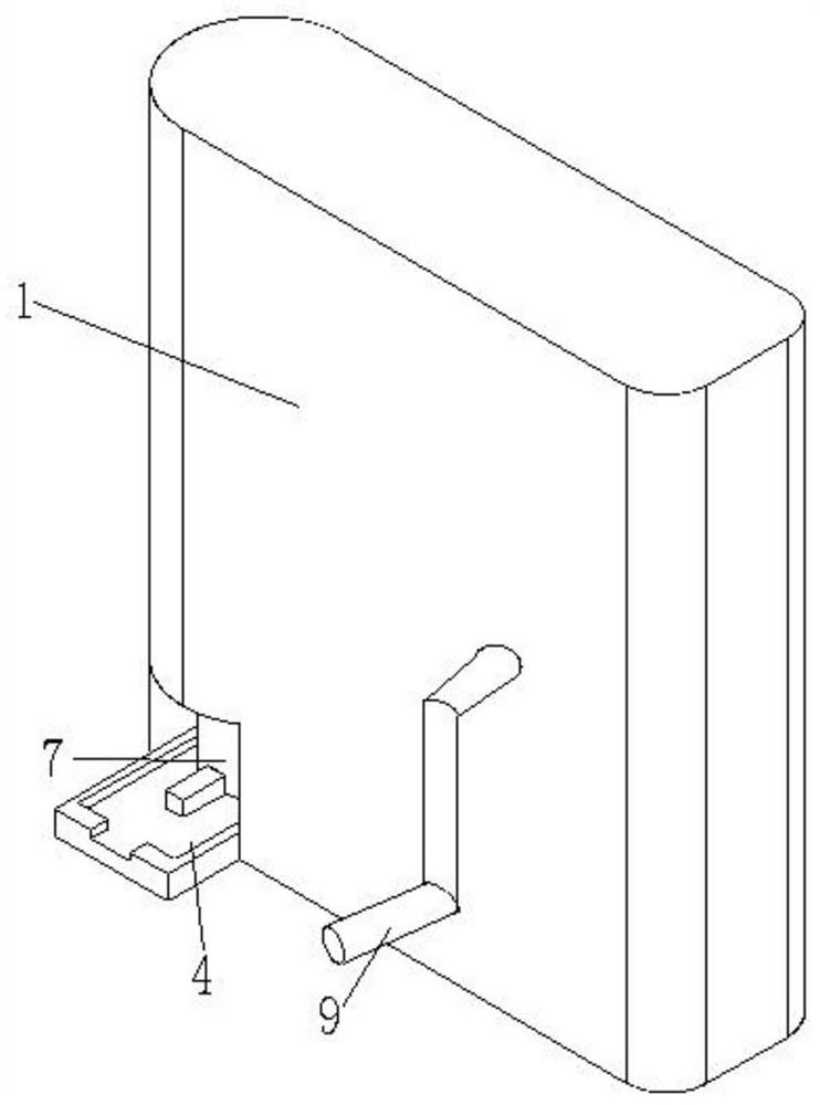 Portable operation type medicine crushing device suitable for emergency department