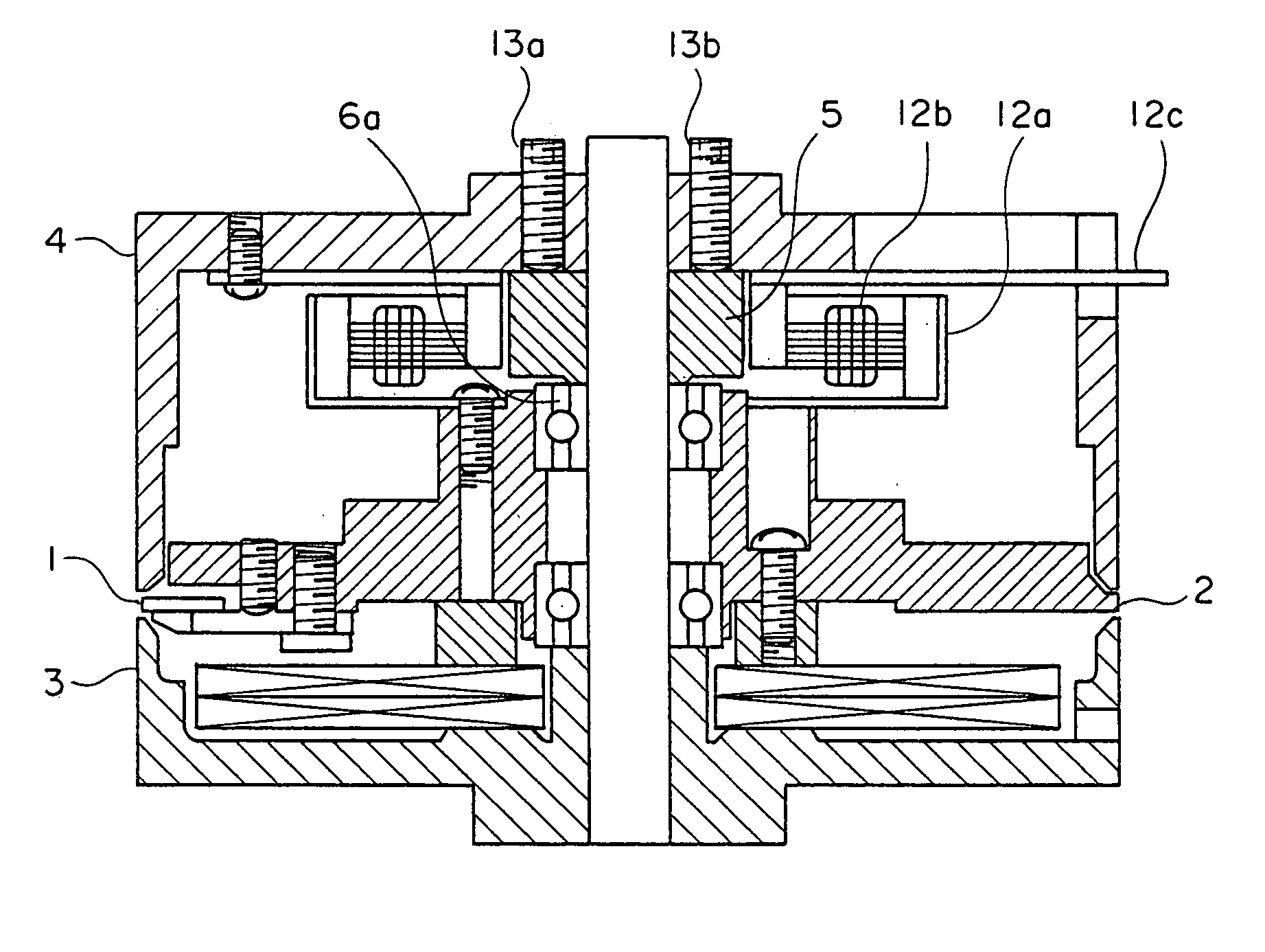 Rotary magnetic head drum apparatus