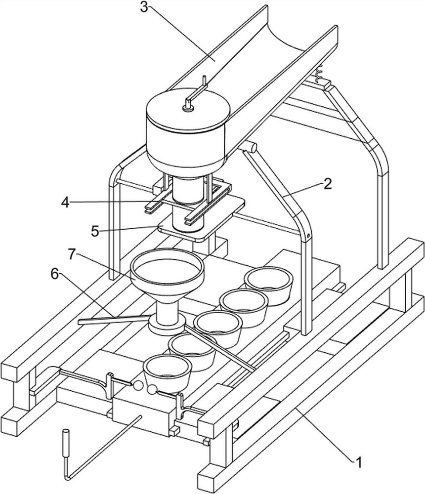 Nutrition bowl auxiliary soil covering device for plant cultivation