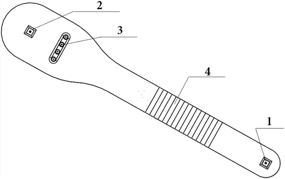 Feces and urine monitoring and intelligent prompting device