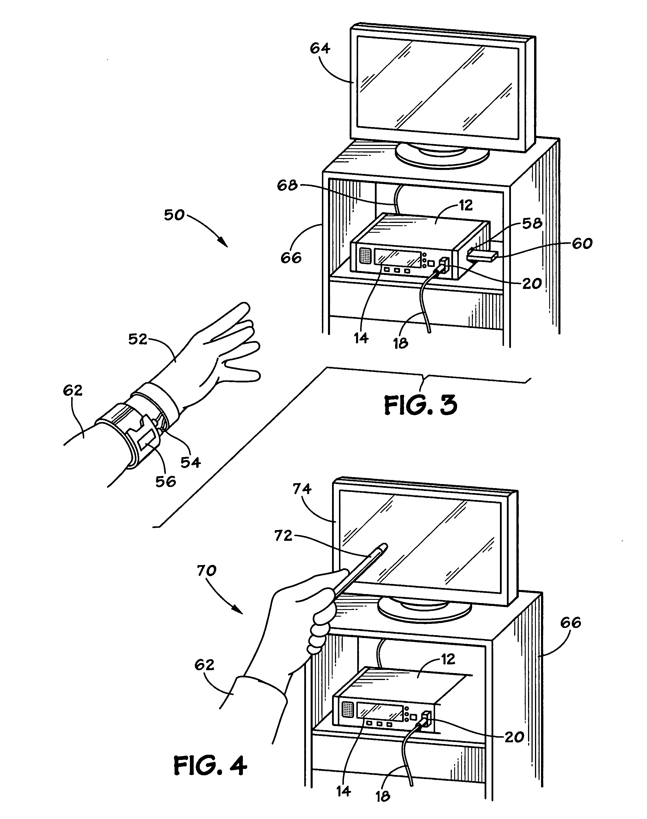 User interface and identification in a medical device system and method