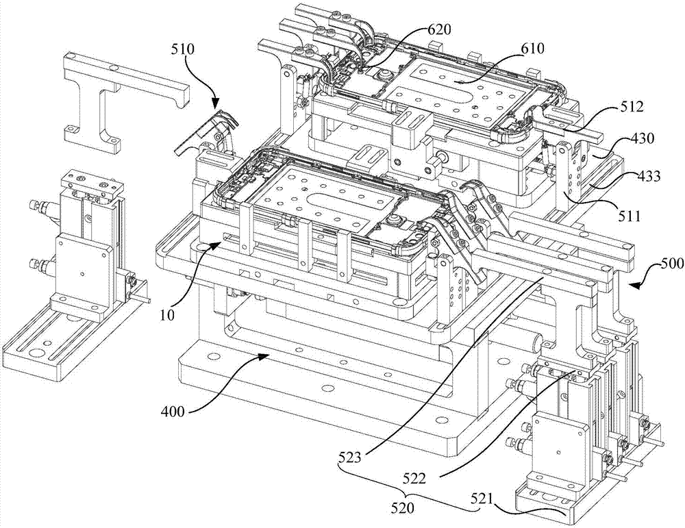 Automatic assembly welding device