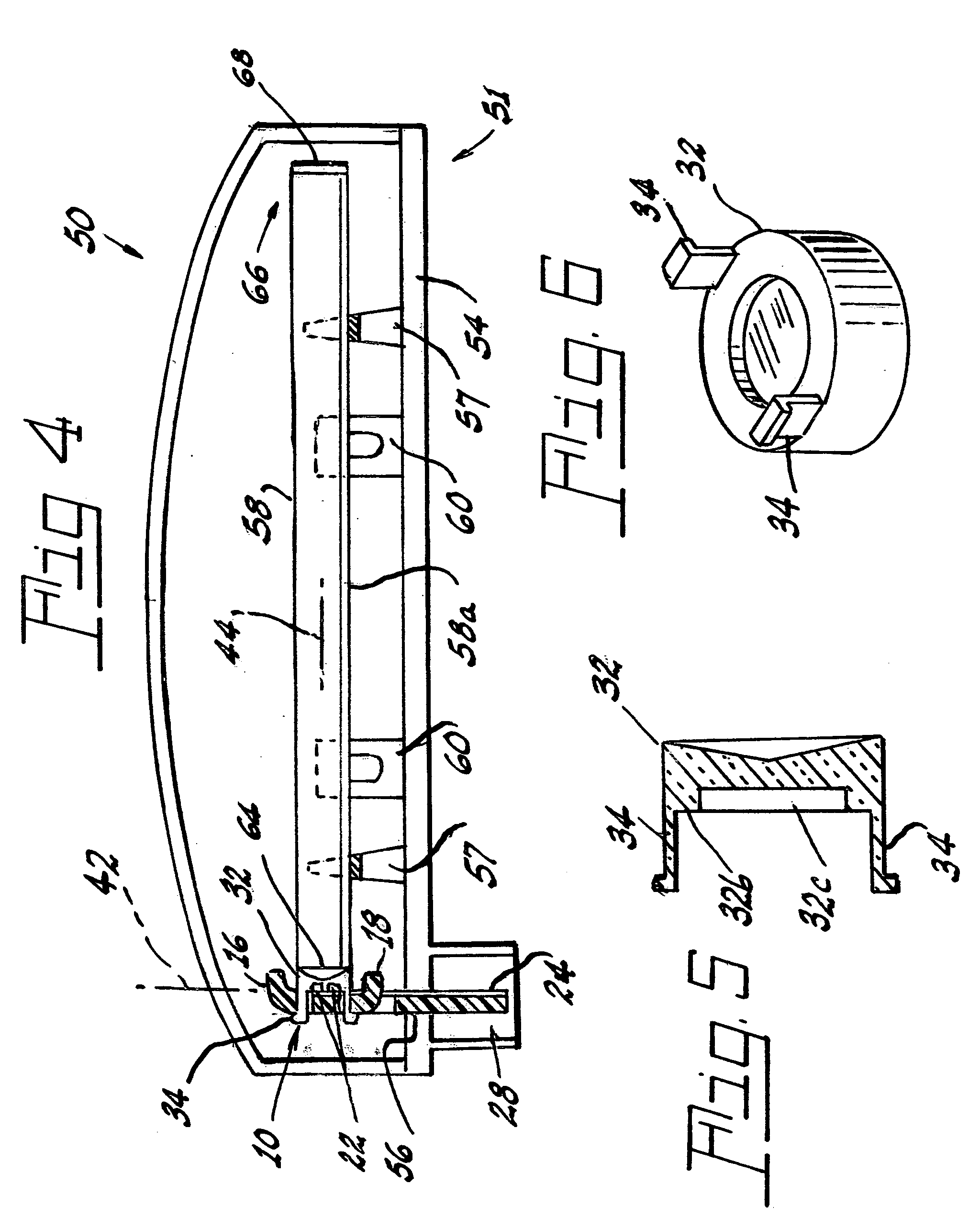 LED light source with integrated circuit and light guide