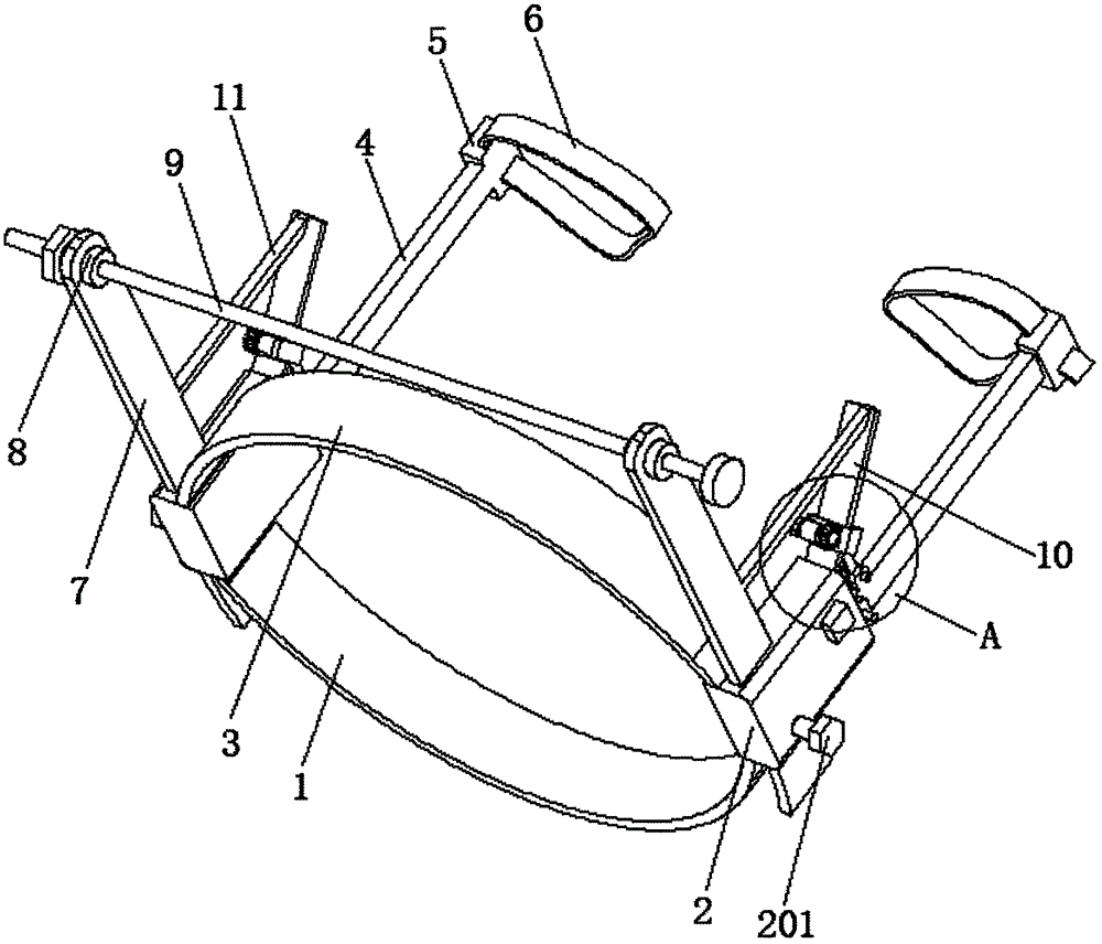 Orthopedic deformity correction and fracture reduction fixing device