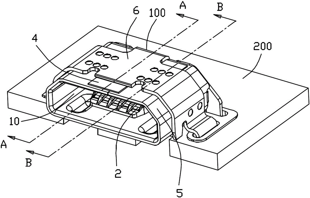 Waterproof micro-usb socket