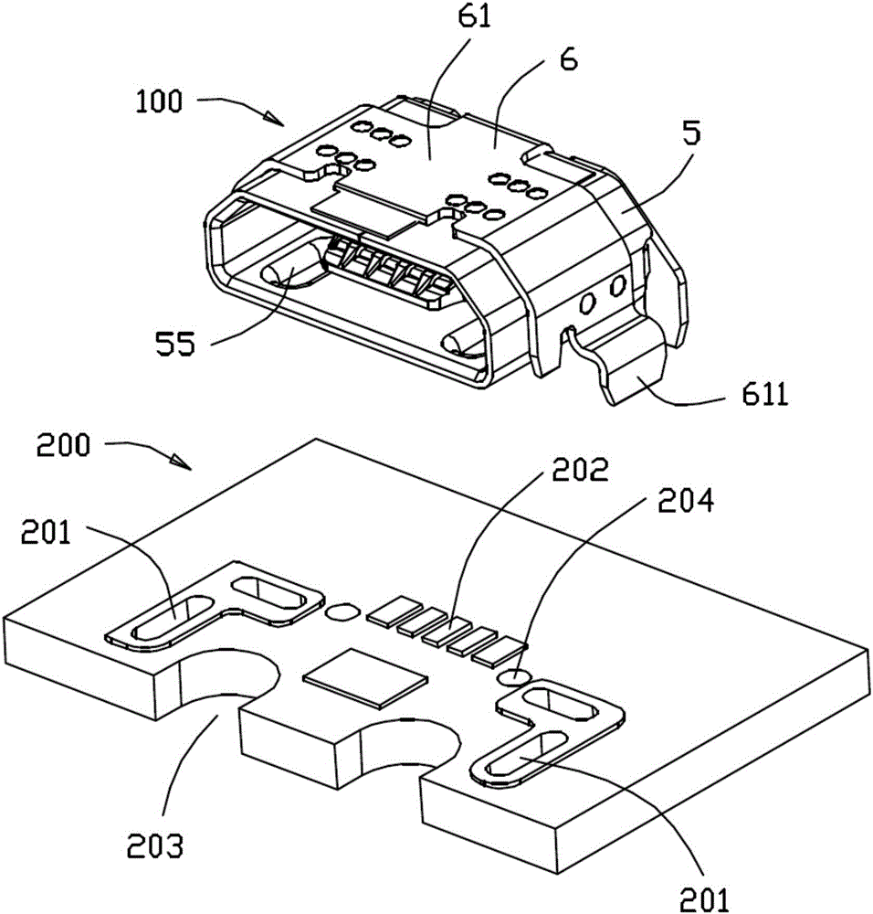 Waterproof micro-usb socket