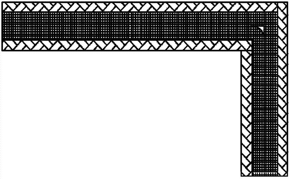 Novel trench isolation groove for filling trench