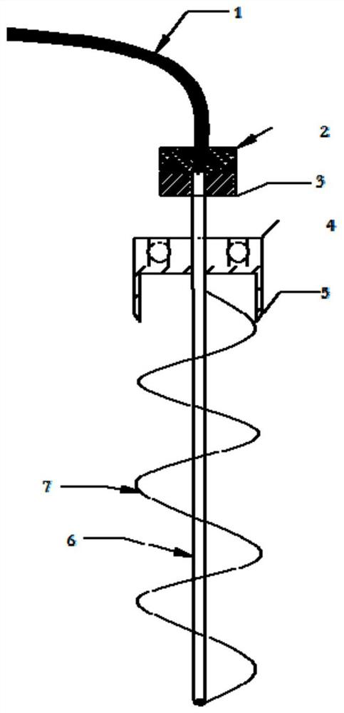 Automatic deslagging device of pipeline, heat exchanger pipe and self-cleaning method