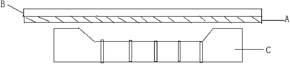 Composite acrylic transparent film and its preparation method and application