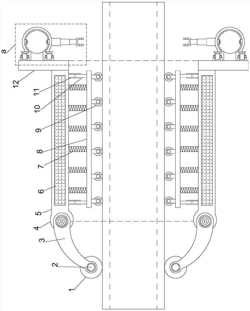 Preheating annular cutting device for aluminum-plastic composite pipe