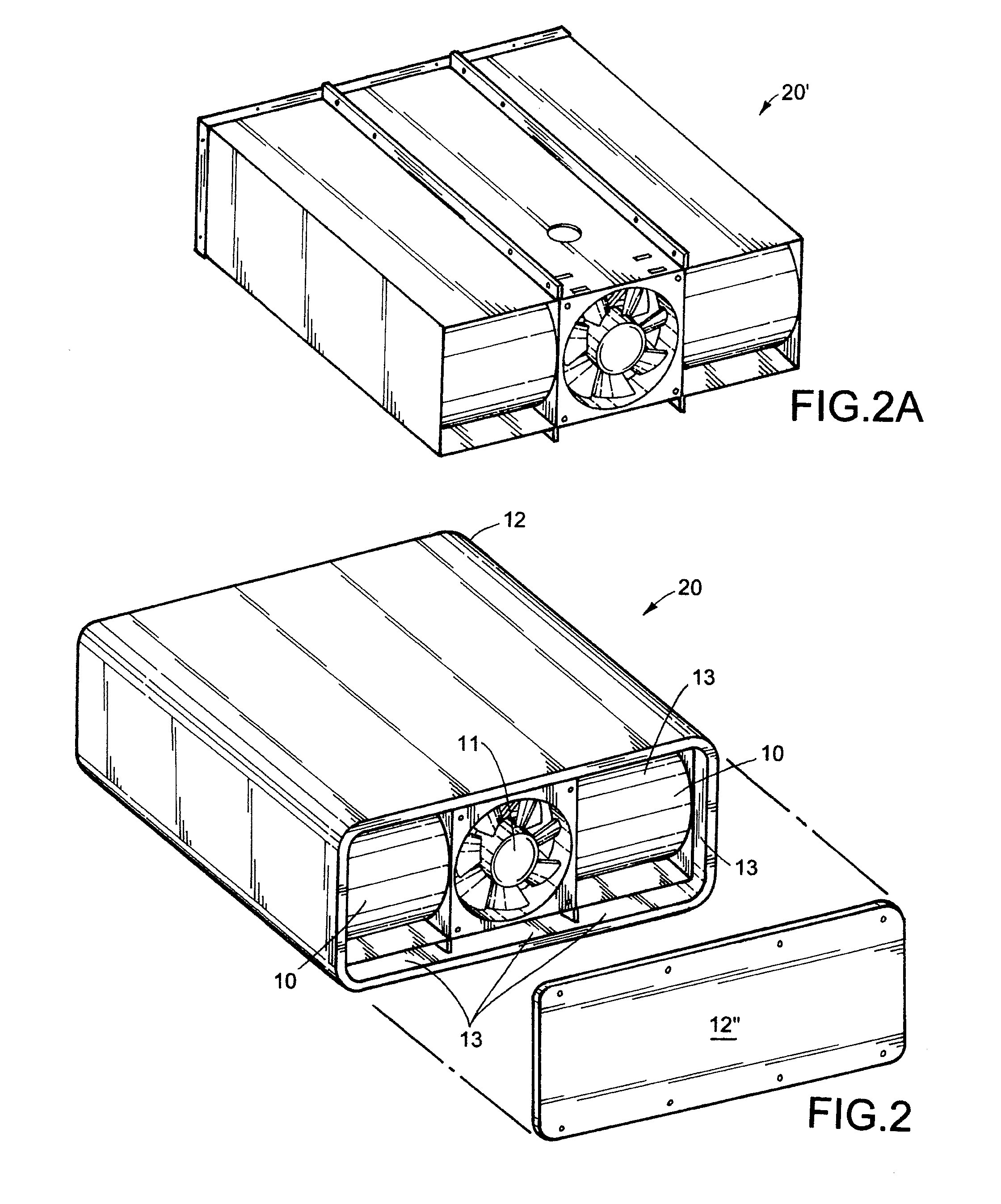 Heater with improved airflow