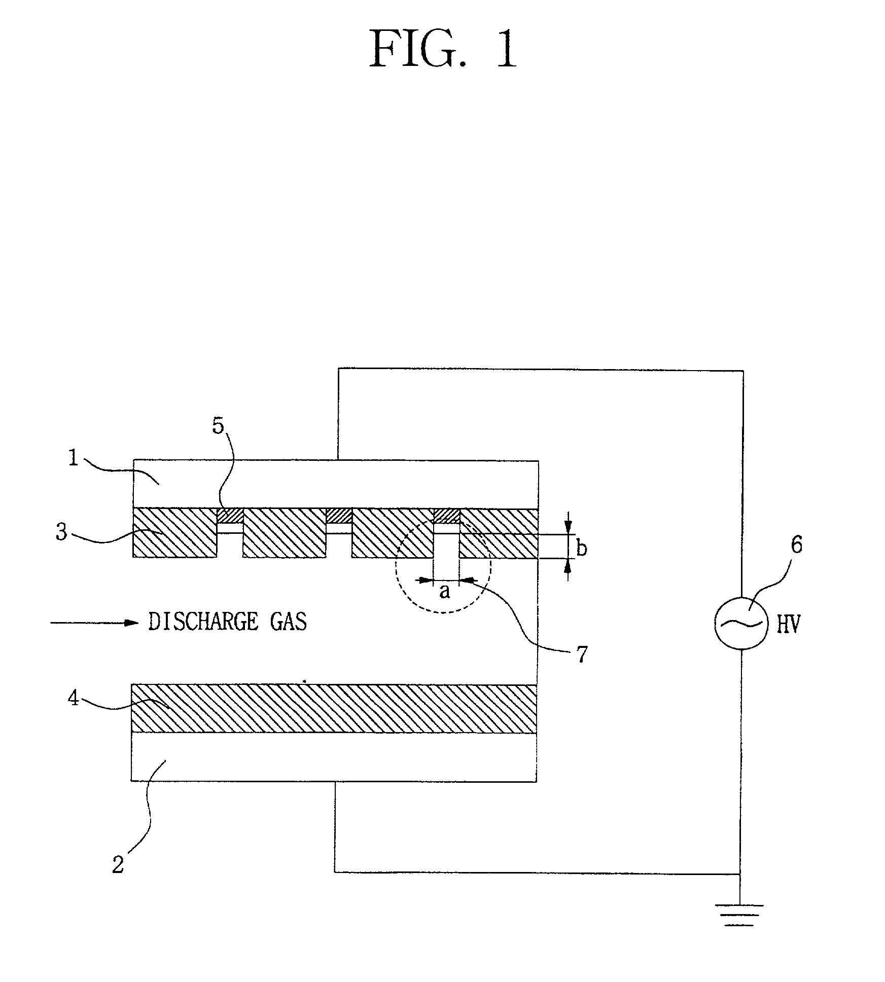 Appaaratus for generating low temperature plasma at atmospheric pressure