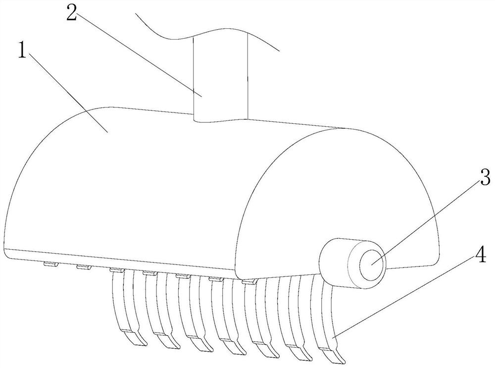 River channel desilting device for water conservancy project