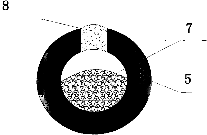 Method for preparing ceramic thermal storage ball coating phase-change materials