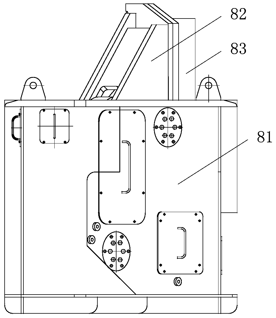 Loading test device for shark pincers