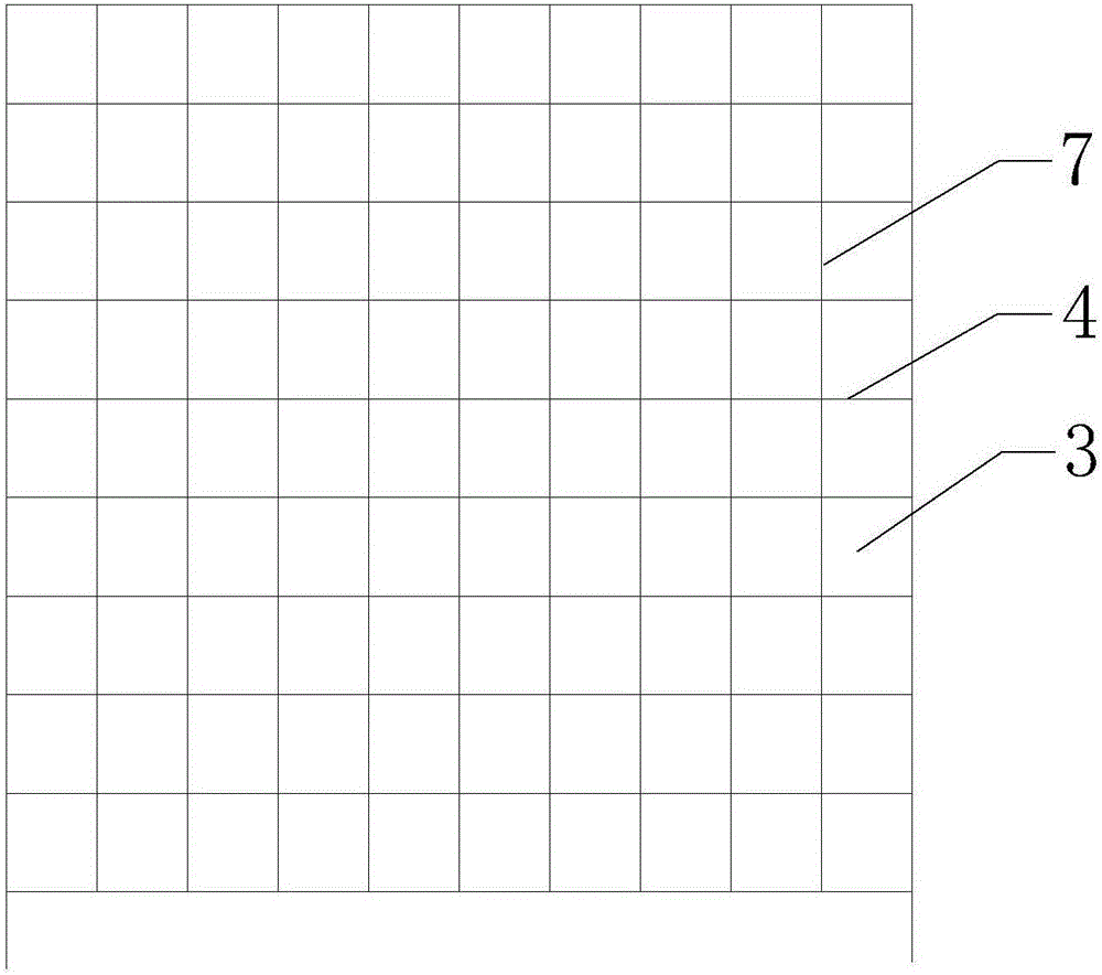 Planting frame and cultivation technology for cultivating dendrobium officinale by planting frame