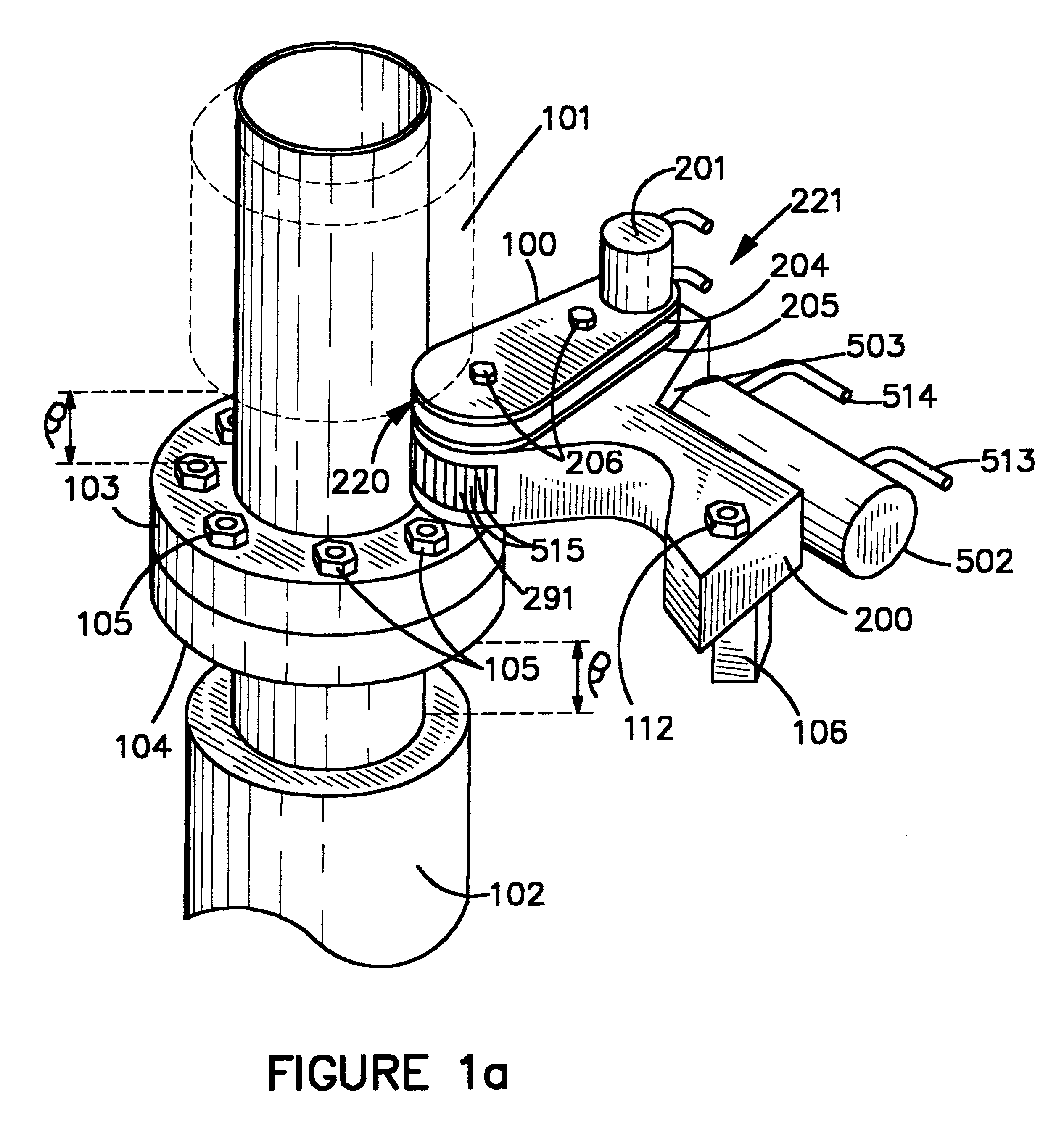 Offset hydraulic runner apparatus