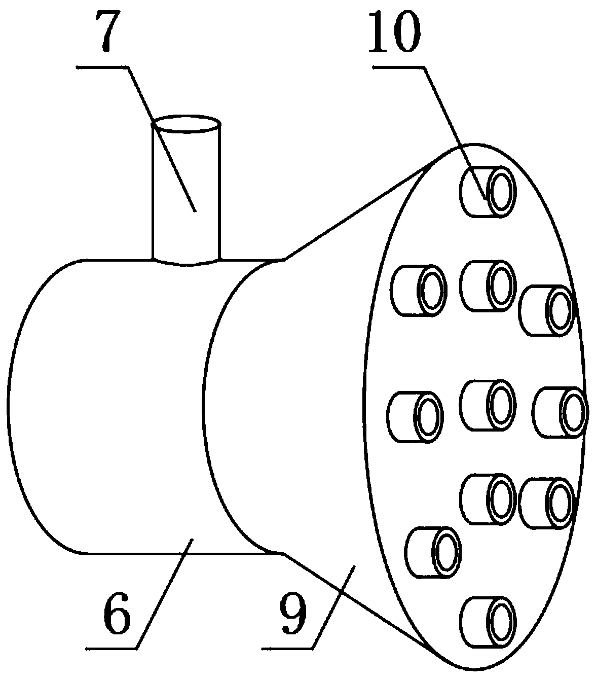 Automatic-watering wall-mounted flower planting device for commodity housing balcony