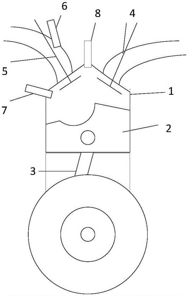 Method for controlling diluent or lean mixed gas burning and ignition through high-flammability fuel micro ignition