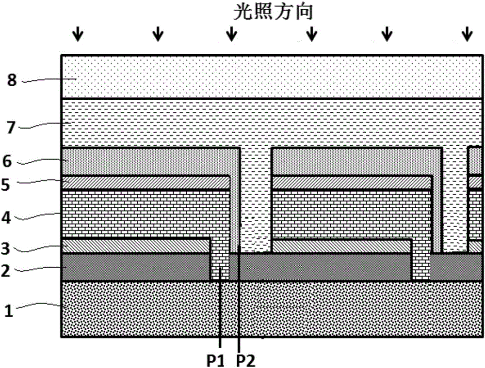 Flexile and large-area perovskite solar cell module and preparation method thereof