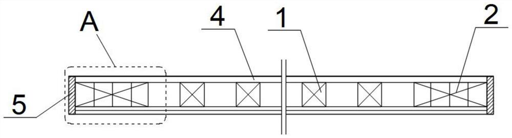 Door core structure and manufacturing method