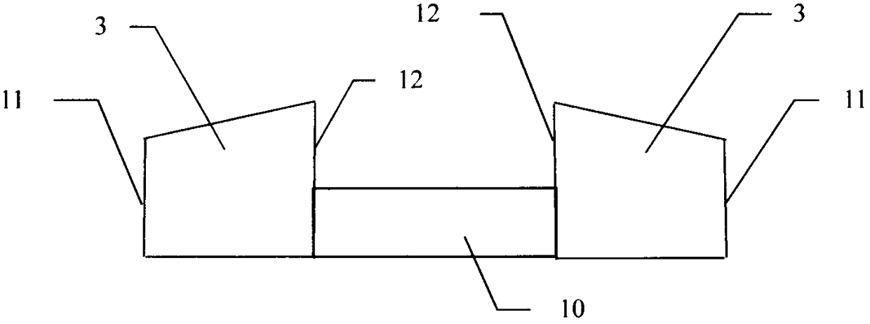 Wheelchair automatic positioning double-slope original gate direct externally mounted elevator