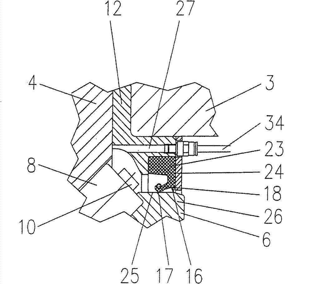 Two-row roller bearing and bearing system with such a roller bearing and a lubricating device