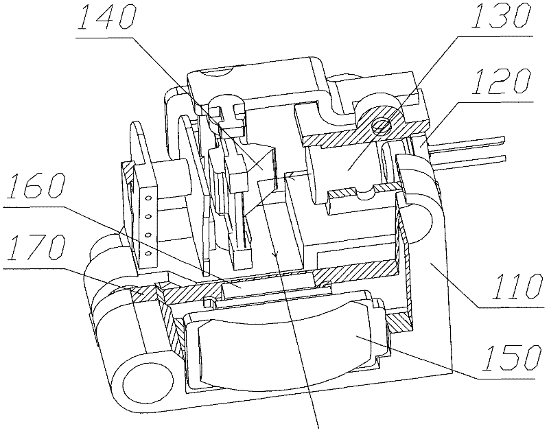 Micro laser scanning device and portable terminal thereof