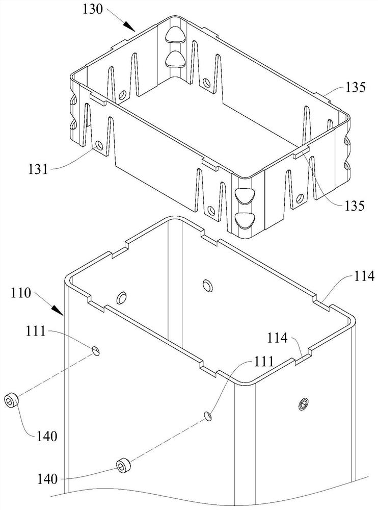 Lifting table frame