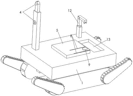 Monitoring method of complex and dangerous scene and corresponding monitoring system