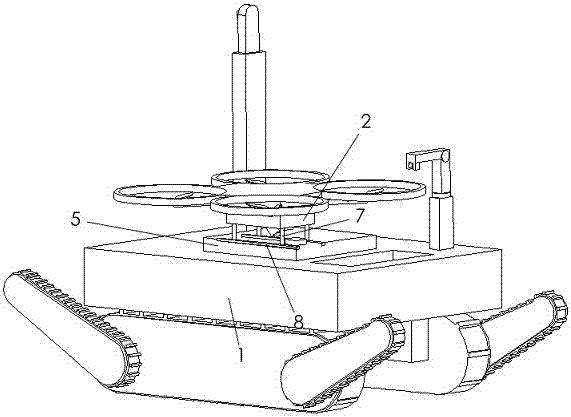 Monitoring method of complex and dangerous scene and corresponding monitoring system