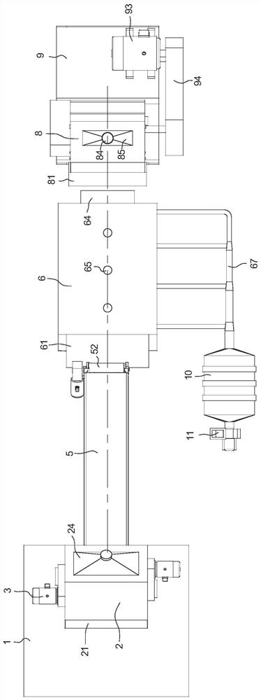 Combination method and device for charged crushing of waste lithium-ion power batteries