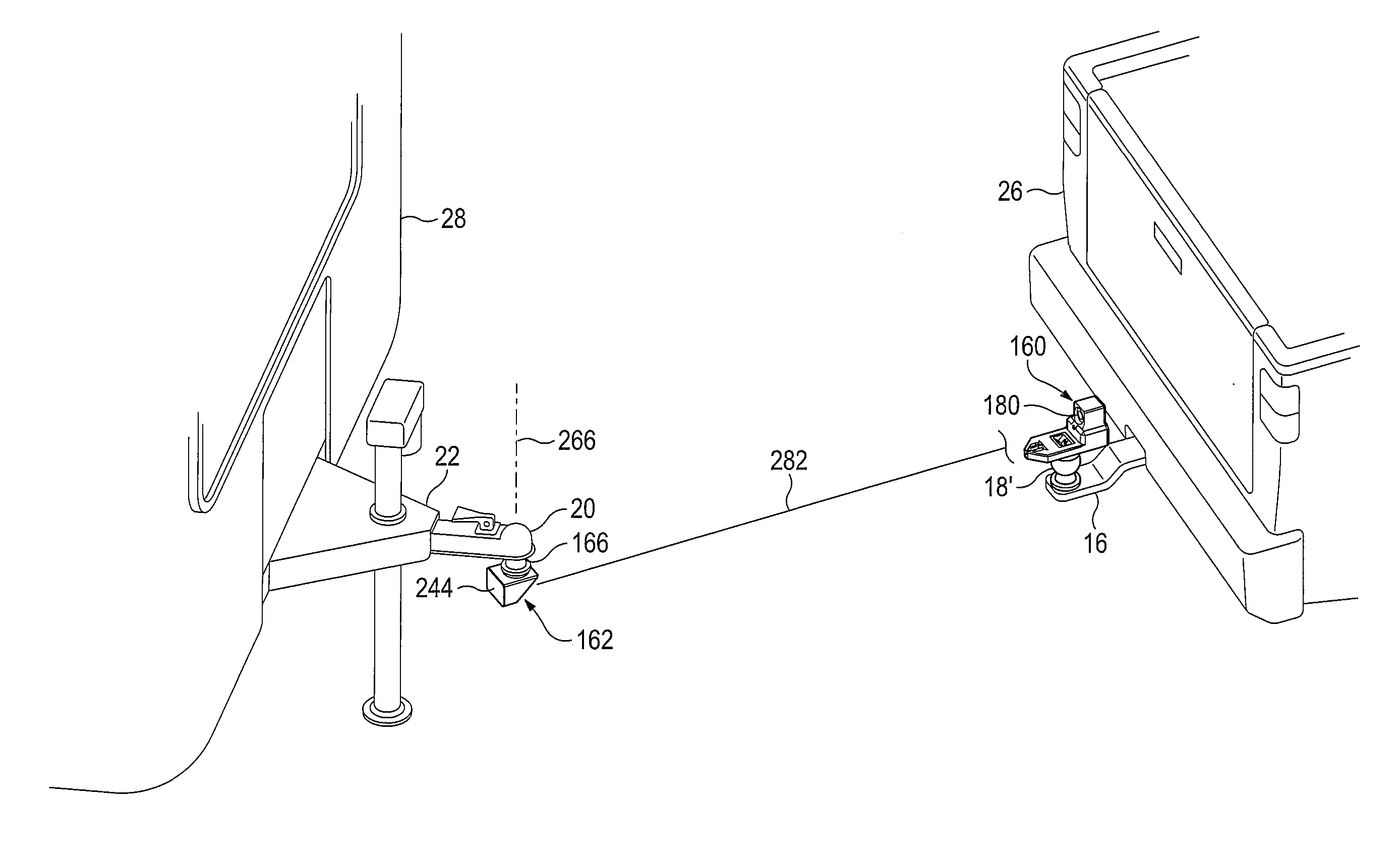 Towing vehicle guidance for trailer hitch connection