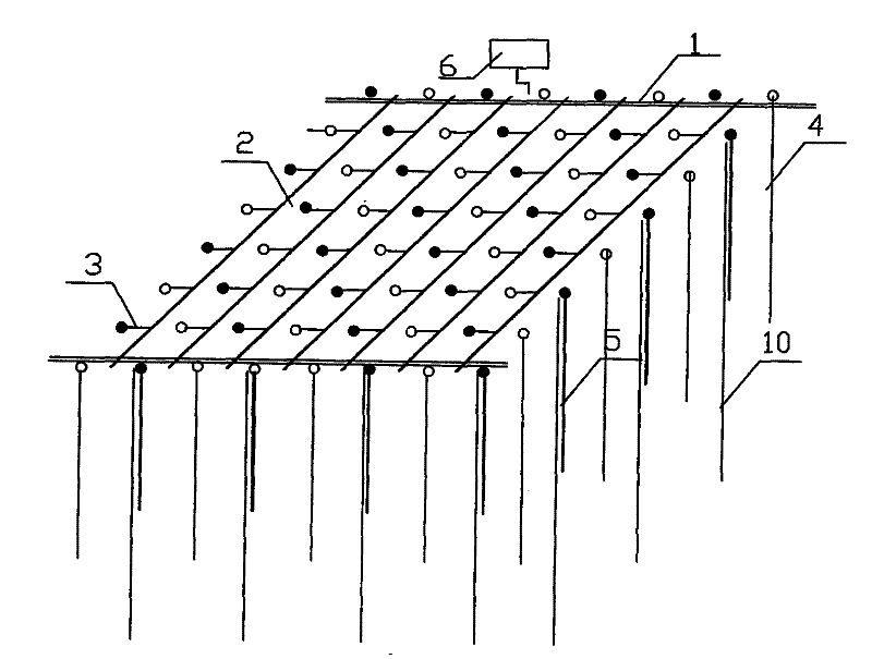 Large-area soft soil foundation duplex negative pressure consolidation processing method