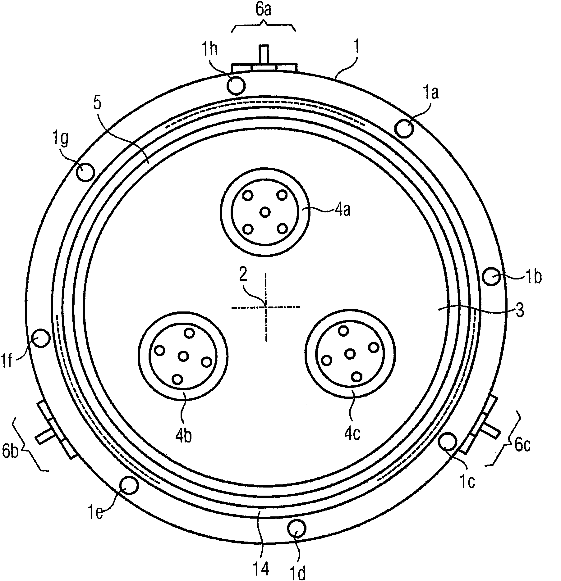 Arrangement having sensor body and method for production same