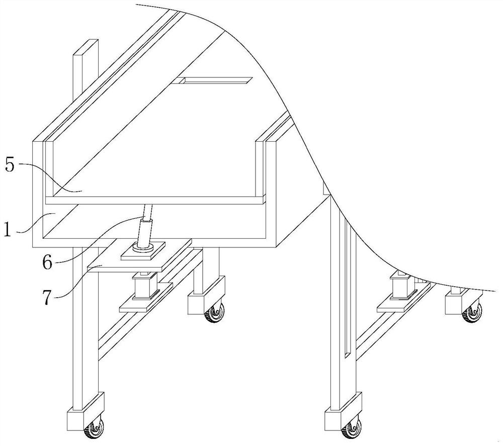 Mounting device for prefabricated building prefabricated component