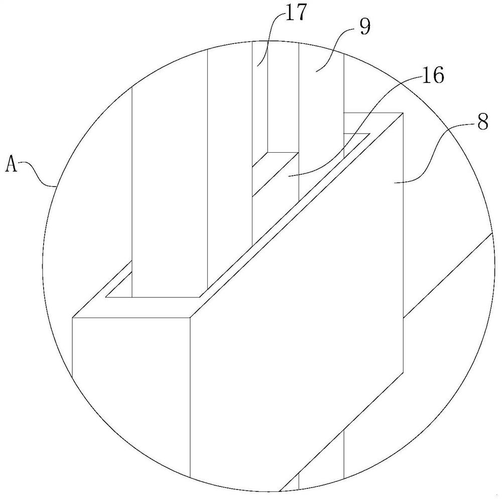 Mounting device for prefabricated building prefabricated component