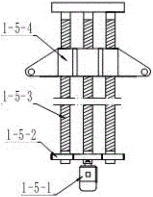 Offshore wind turbine of V-shaped wind wheel structure