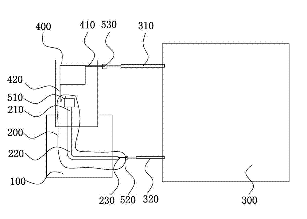 Electronic component moving test device and method